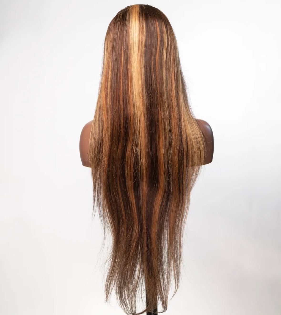 Straight Highlight 13X4 Transparent Lace Wig