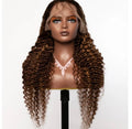 Deep Wave Highlight 13x4 Transparent Lace Wig