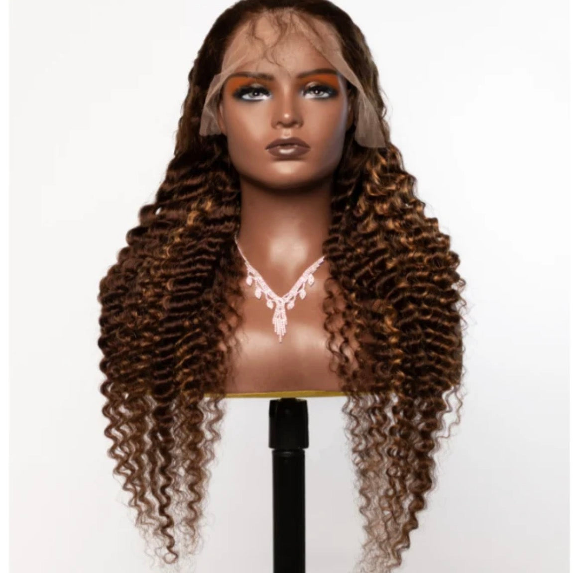 Deep Wave Highlight 13x4 Transparent Lace Wig